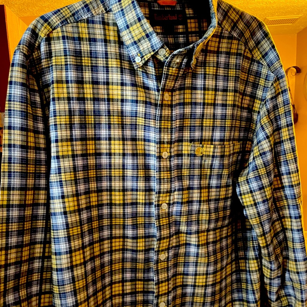 Timberland long sleeve button up shirt